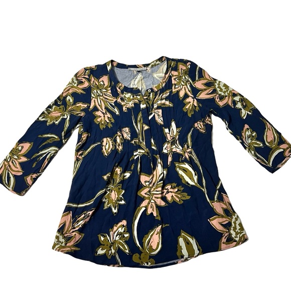 Daniel Rainn - Womens Floral Print Top Sz. SM [rayon] - Picture 1 of 8